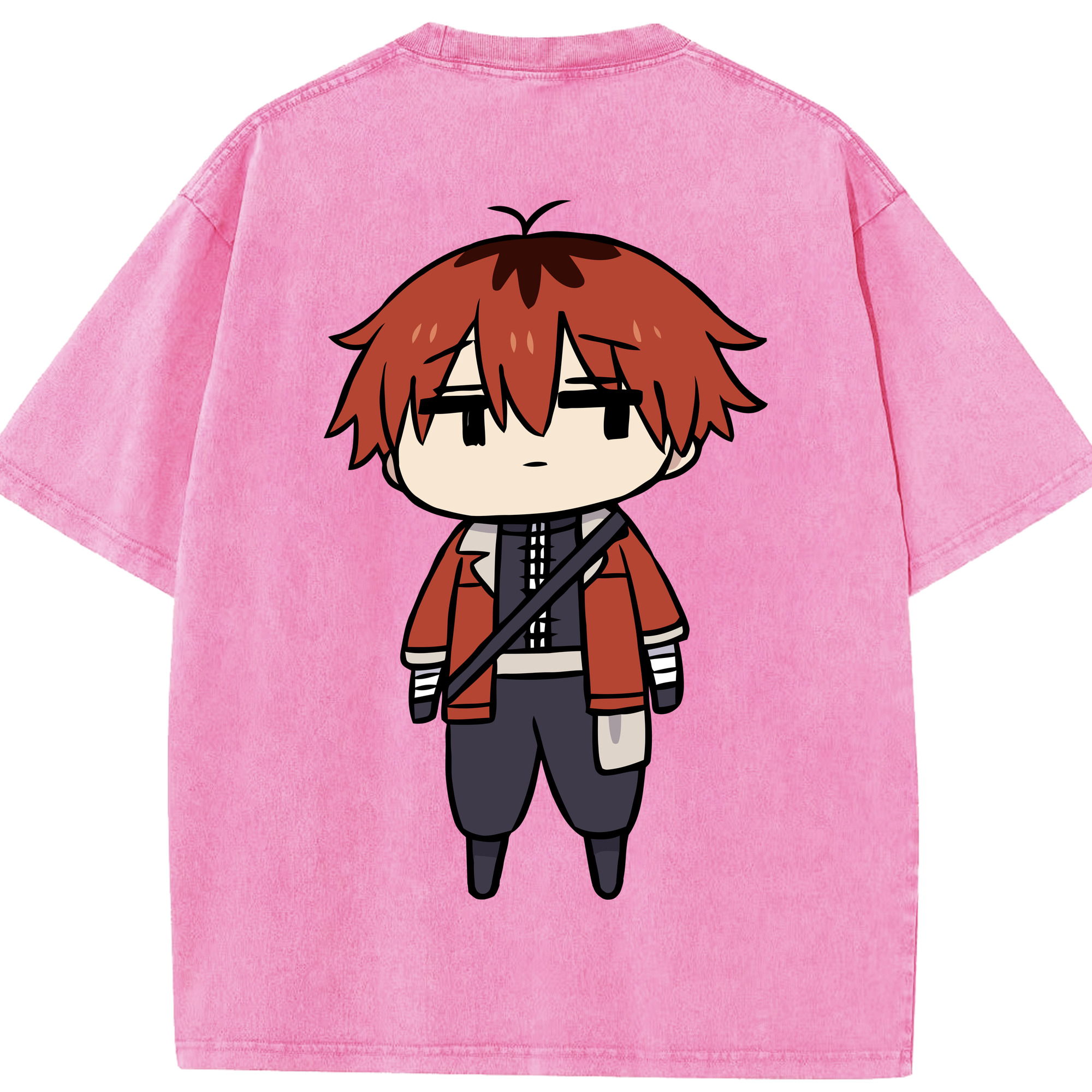 （画像用） 葬送のフリーレン Frieren 綿100% ヴィンテージ風 半袖Tシャツ（背面プリント）